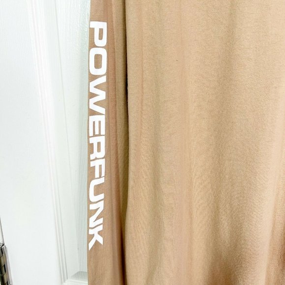Independent Trading Company Mens Tan Turkuaz Powerfunk Long Sleeve T Shirt Sz XL - Picture 4 of 9